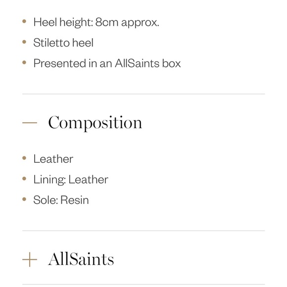 ALLSAINTS Glitter Black Leather Orlana Sz 41 - Picture 11 of 13